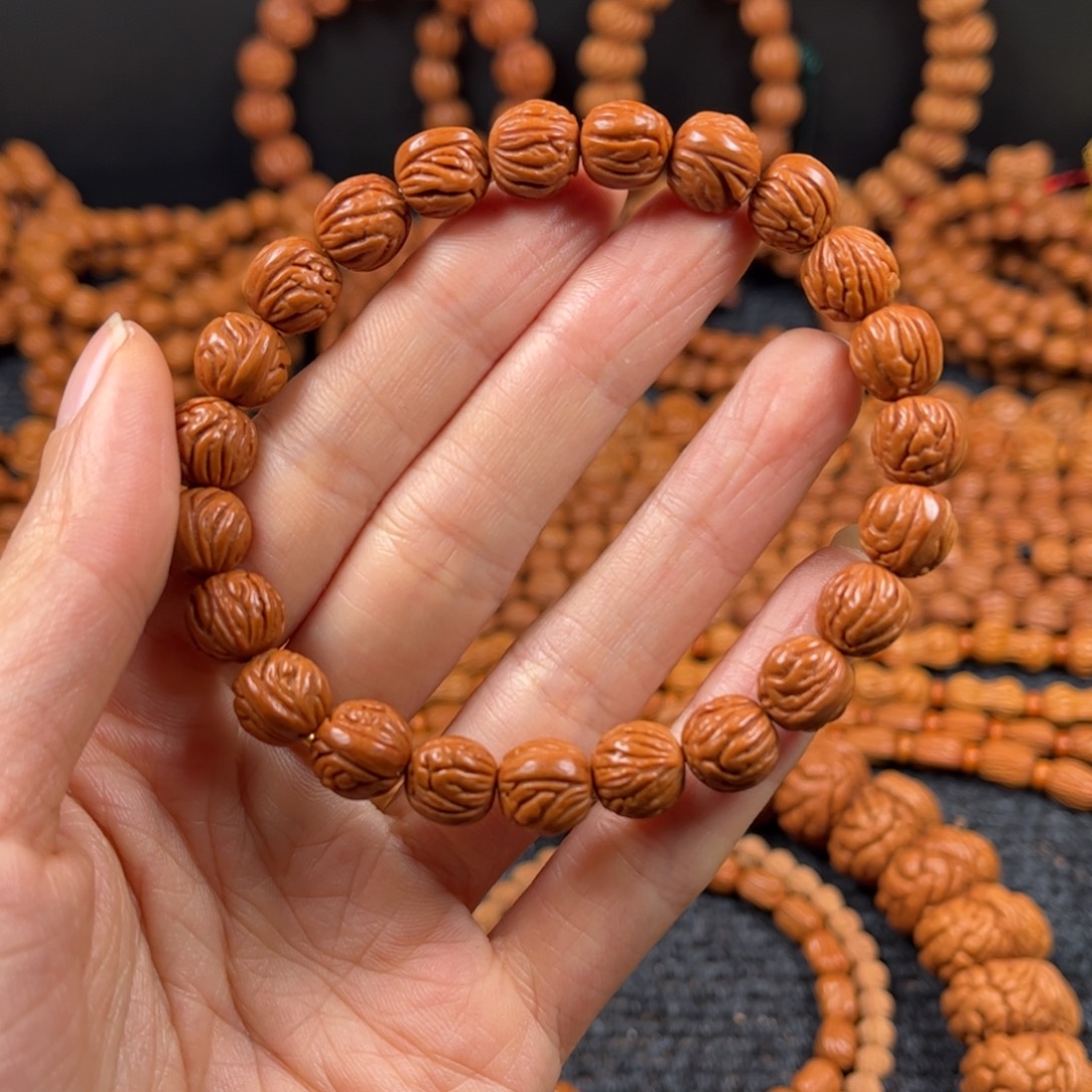 多***菜桃核手串C2桃核手串