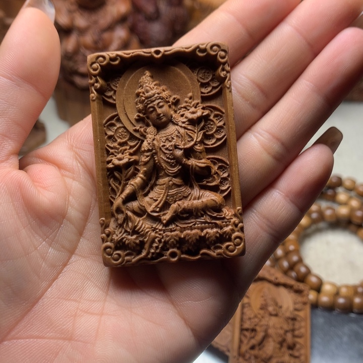 檀香木其他老山檀香手把件