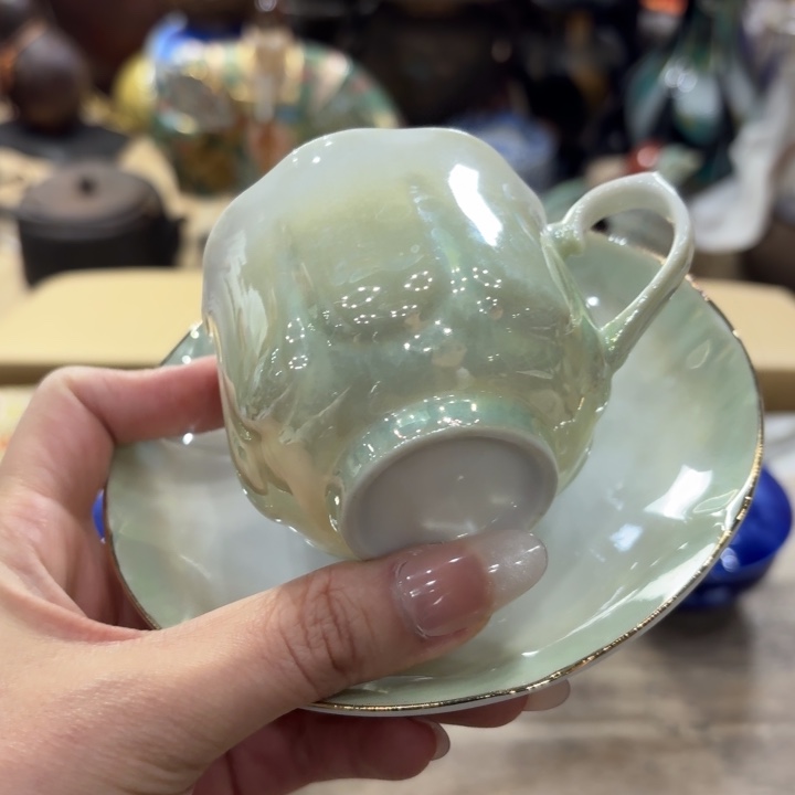 陶瓷古美术置物摆件