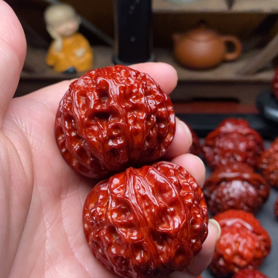 吊坠文玩核桃锦*41苹果