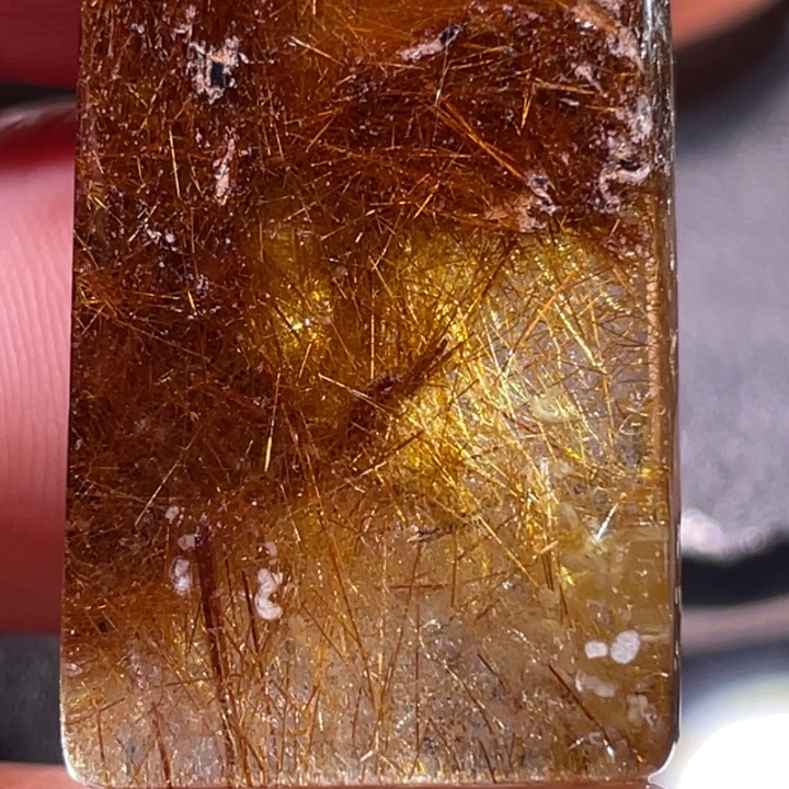 我***看未镶嵌发晶颈饰钛