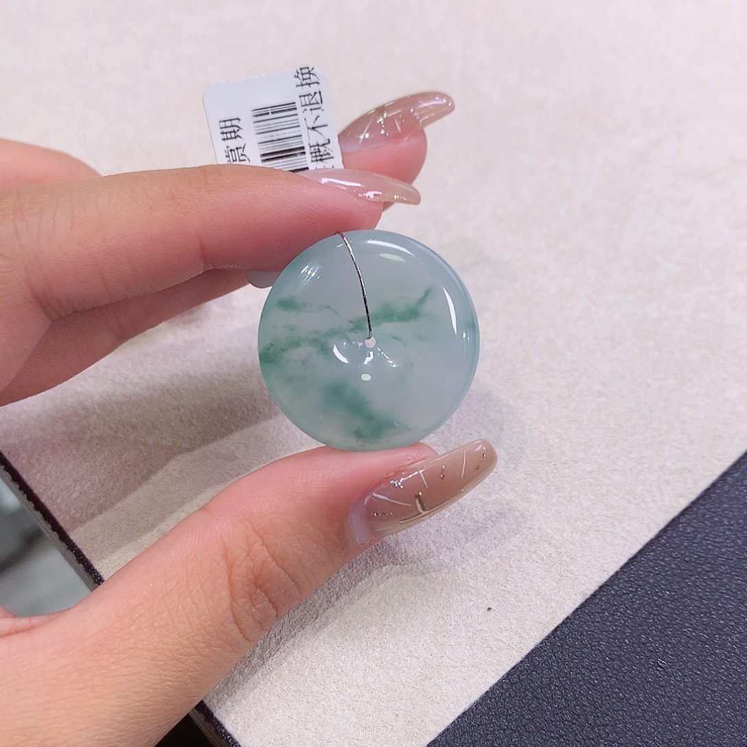 翡翠未镶嵌吊坠(不含链)26.4-6.2