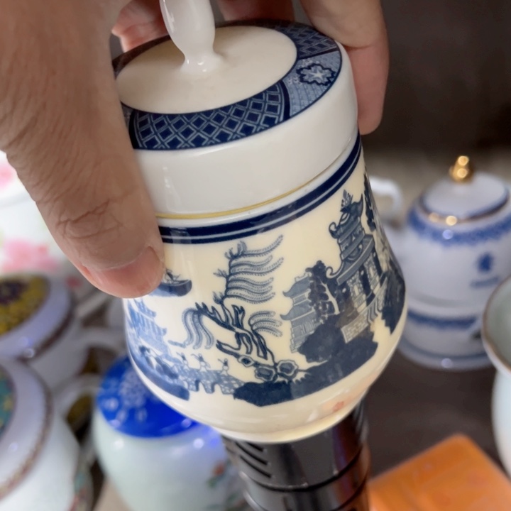 杯古典园林温酒器一个