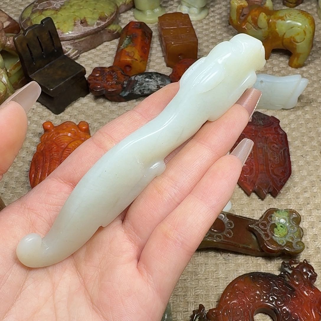 白玉菩提吊坠挂件