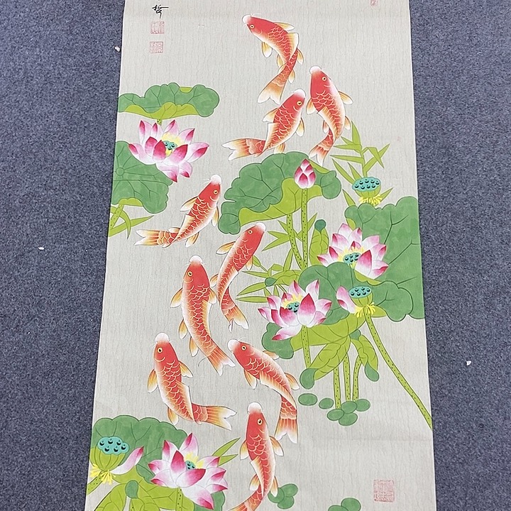 小鱼美术作品欣赏