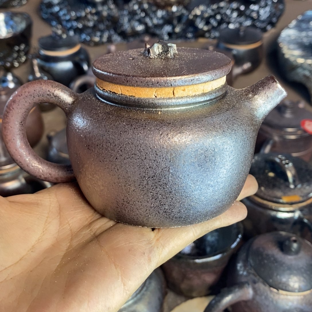 云南建水紫陶柴烧微瑕特价壶