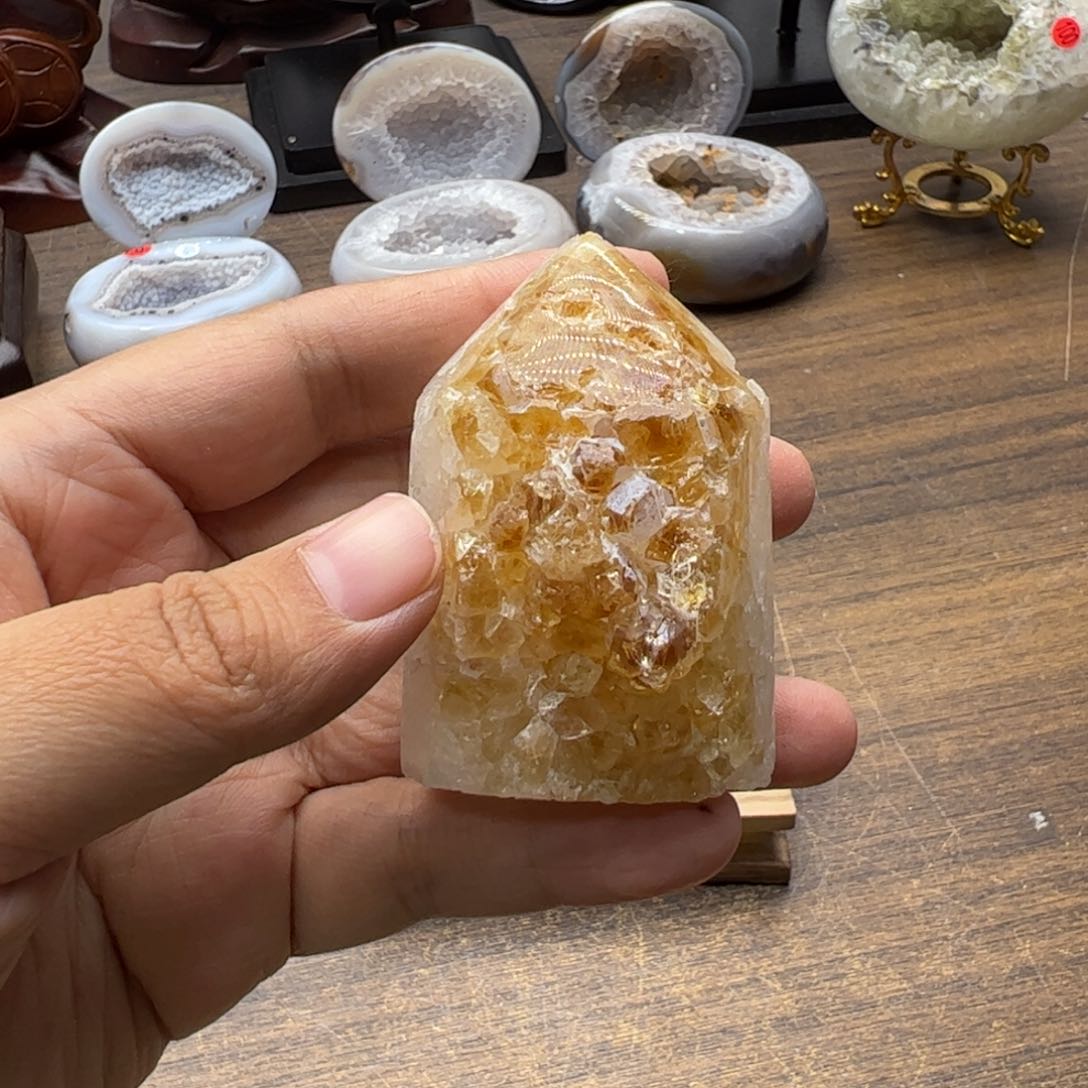 水晶水晶无镶嵌未镶嵌柱子43