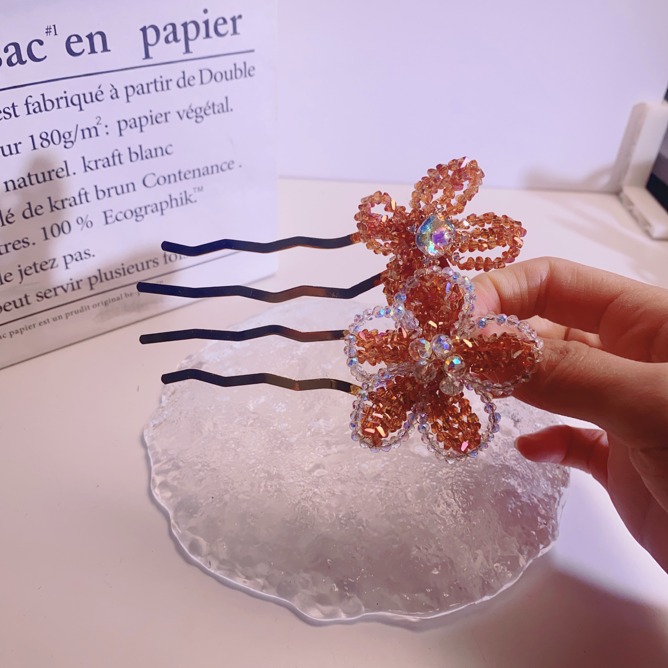 A8725紫莹轻奢发饰《发钗》