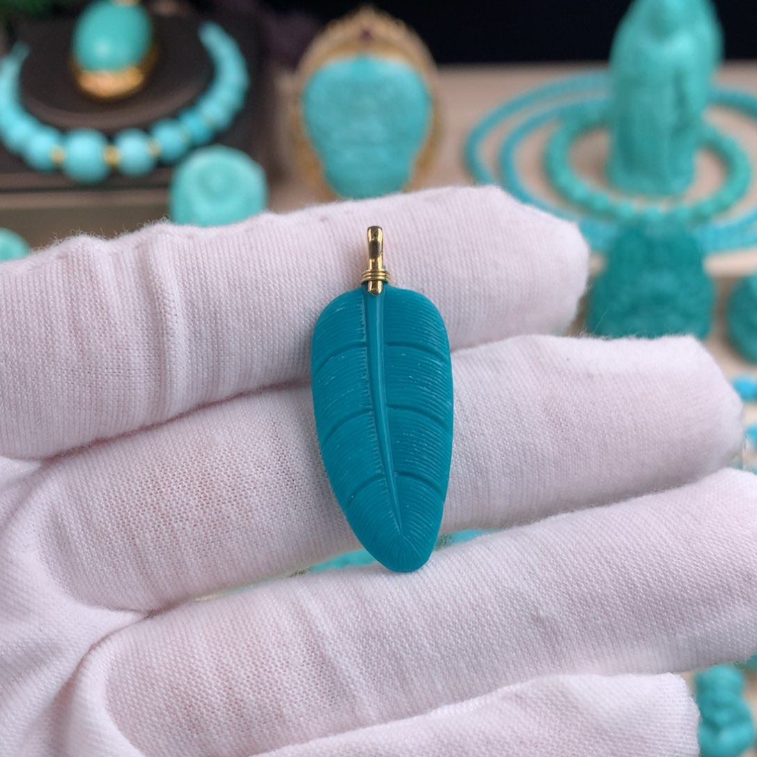 【闪购商品】绿松石珠宝半成品未镶嵌