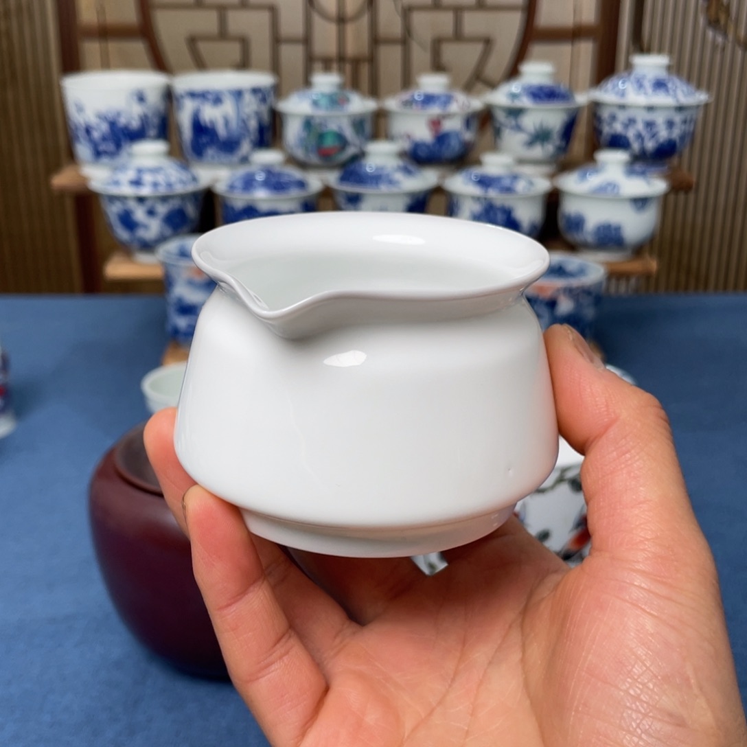 景德镇手工陶瓷公道杯