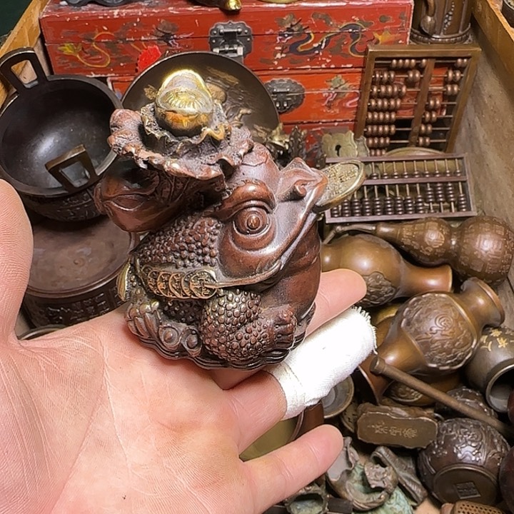 铜材质文玩摆件装饰