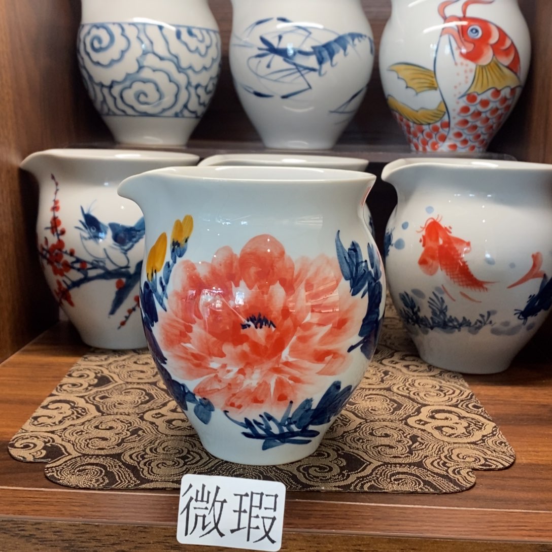 釉下彩手工绘制手工绘制