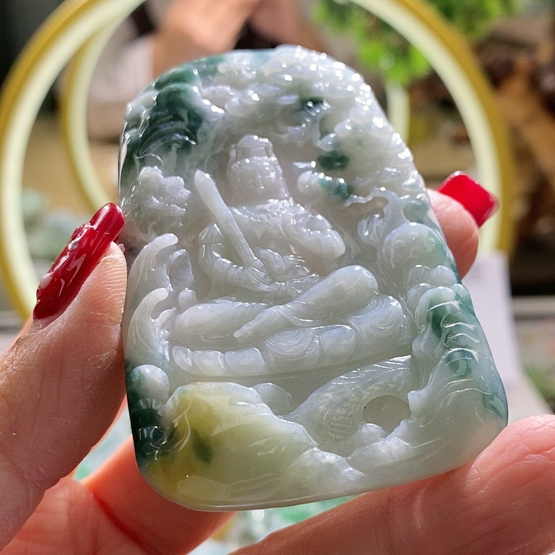 【闪购商品】翡翠颈饰未镶嵌虚空