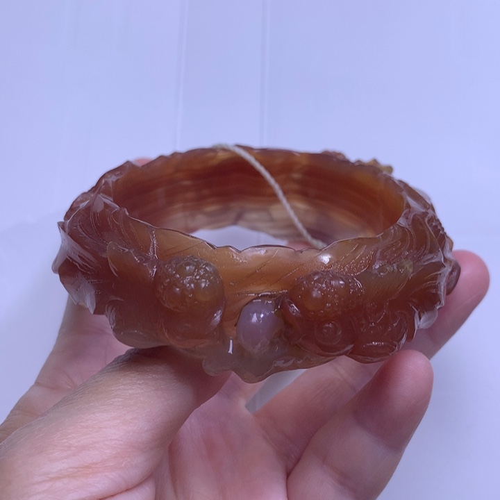 玛瑙/玉髓手镯未镶嵌