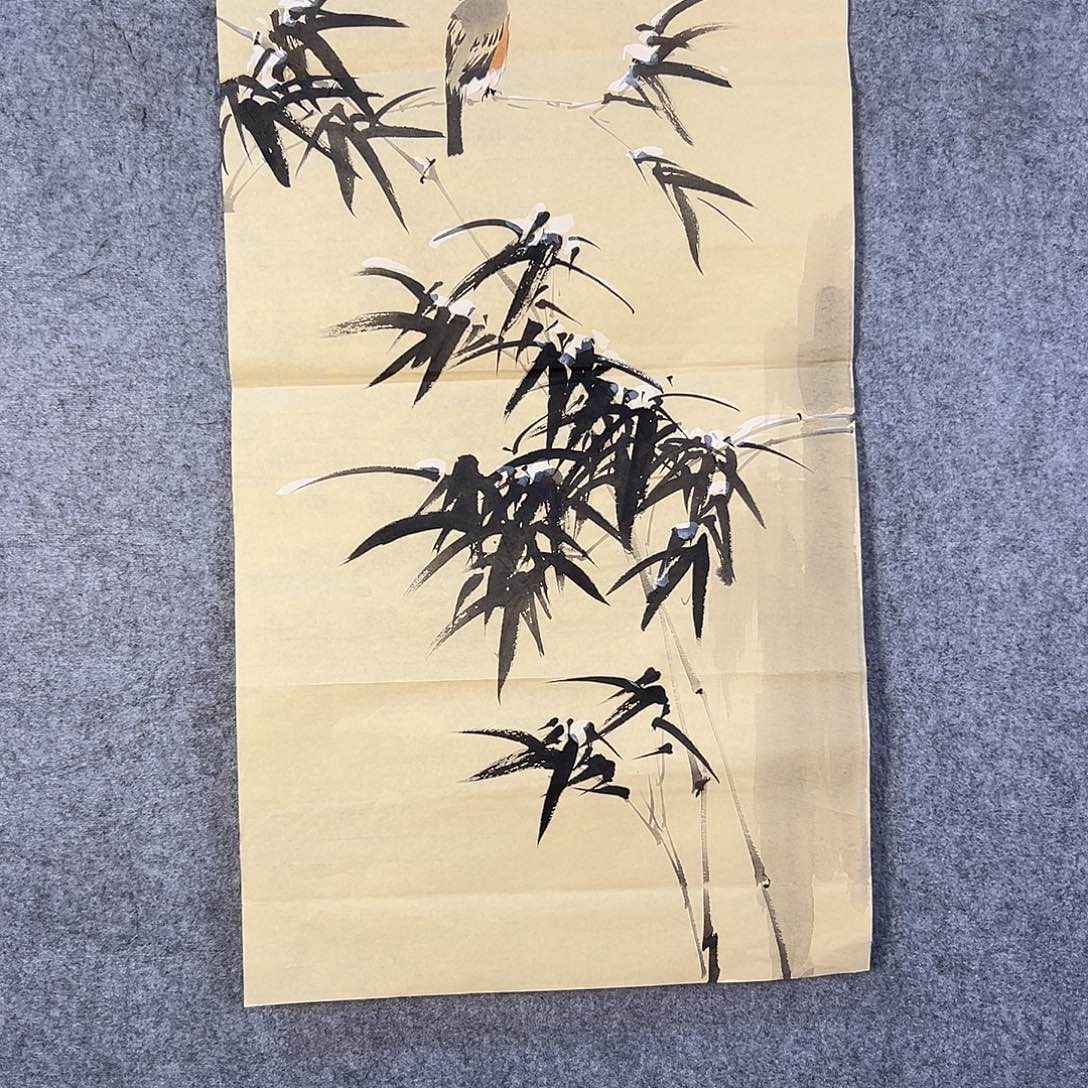 国画195 牡丹花的味道是很浓