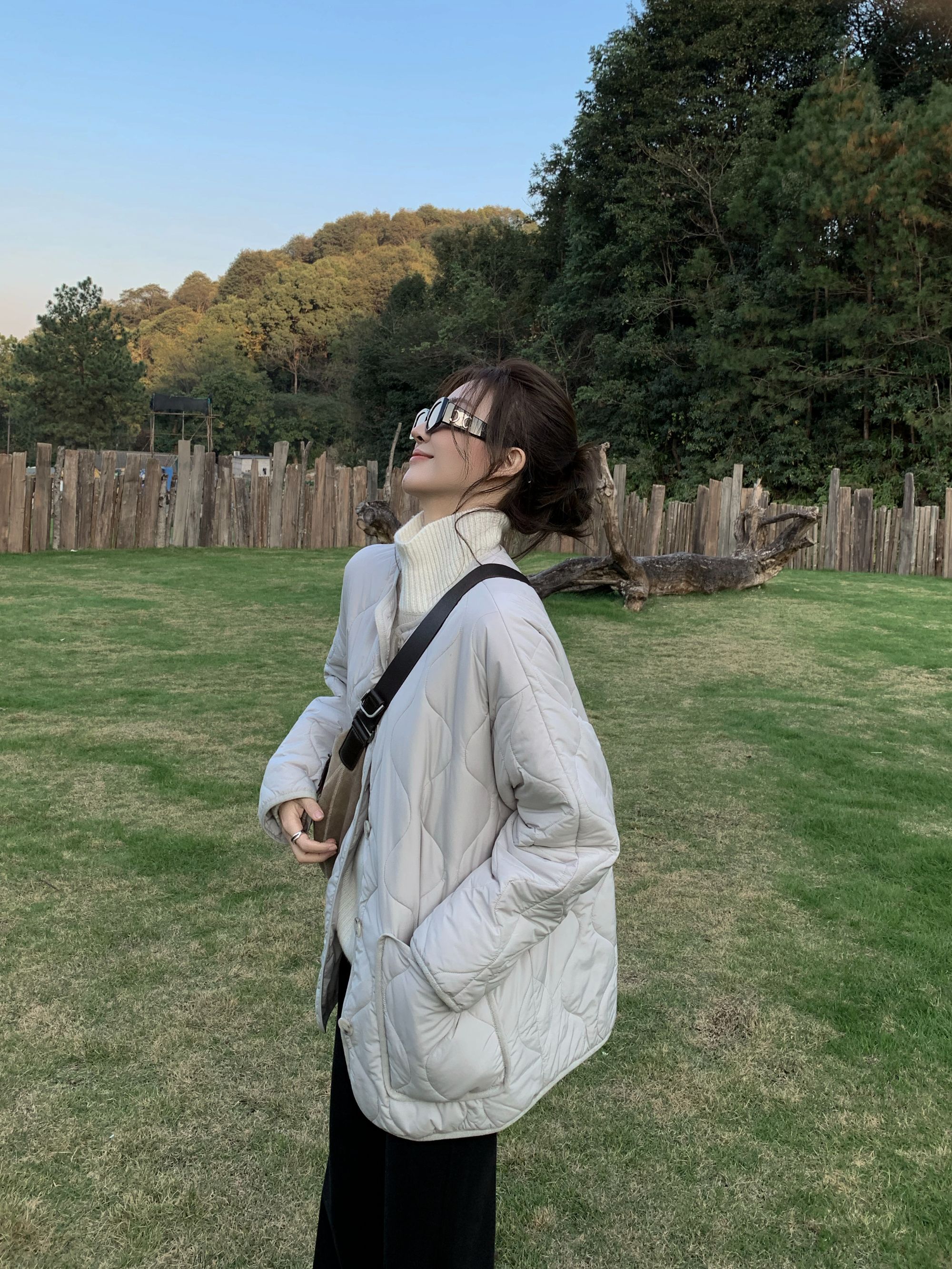  NINGLYNN STUDIO【康塔】日系原宿风棉服保暖百搭外套  360877