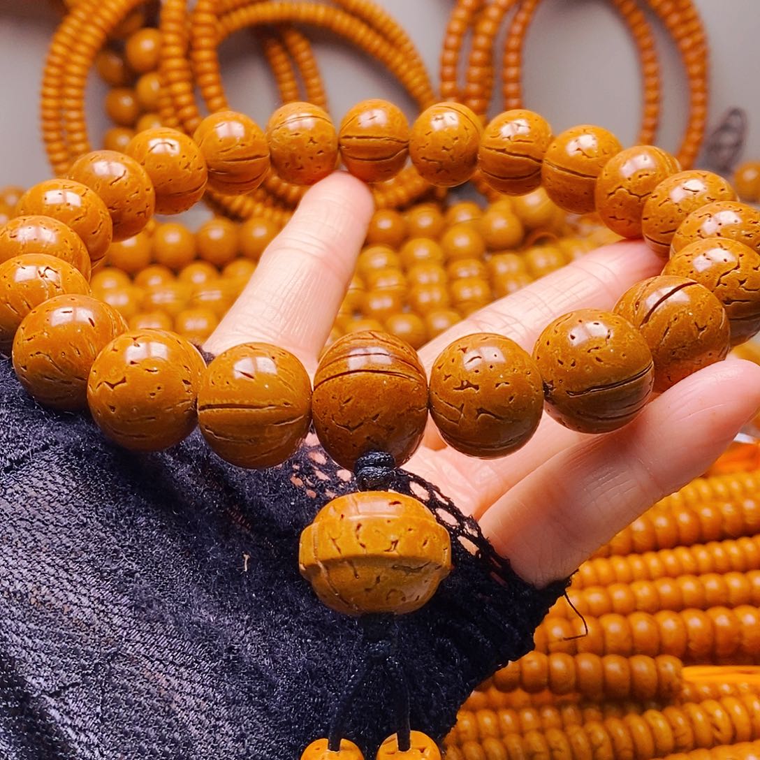 桃核吊坠17加乘16苹果圆轻色差手持38.8