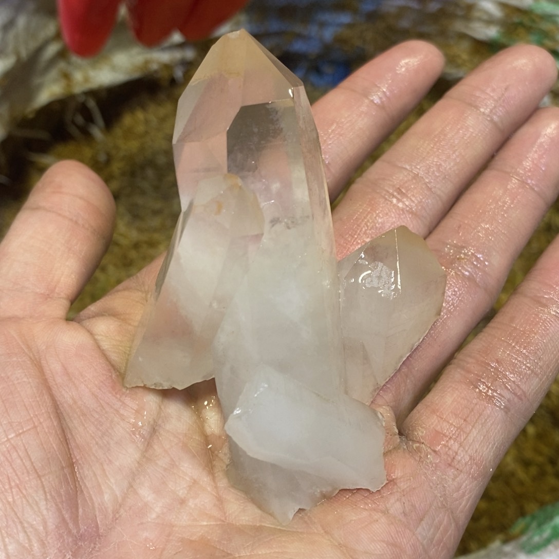 水晶水晶原石摆件未镶嵌