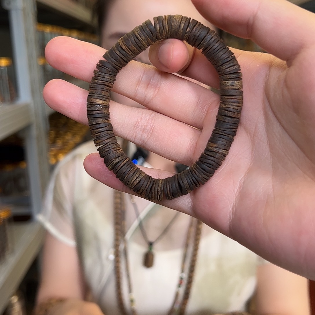 沉香沉香碎屑1.0片片珠