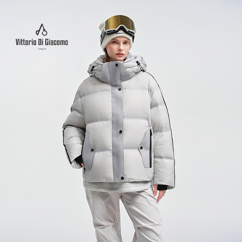 VittorioDiGiacomo/迪伽默羽绒服中长款-9550932017