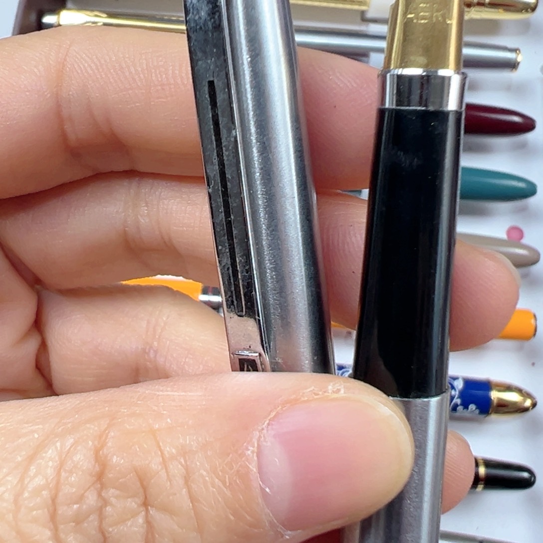 便携式全钢50钢笔可用墨囊孤品