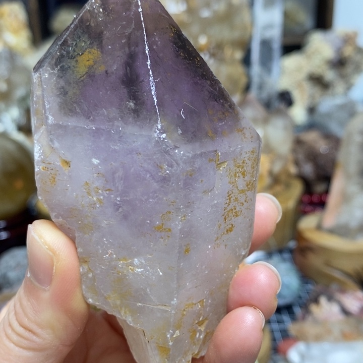 水晶水晶柱未镶嵌