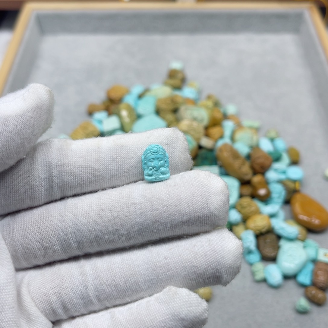 绿松石挂件未镶嵌