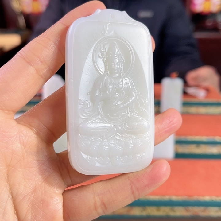 和田玉吊坠未镶嵌