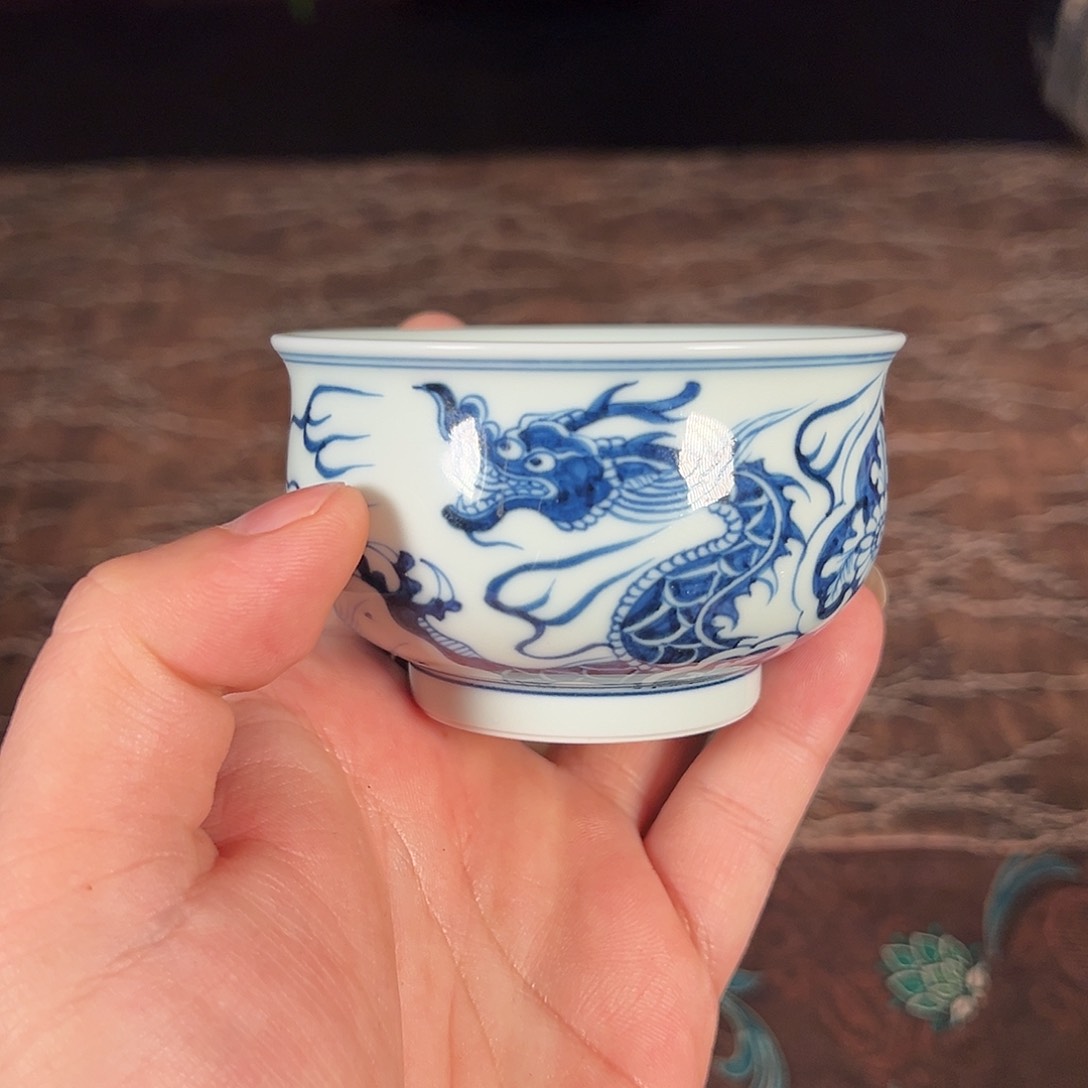 杯景德镇手绘陶瓷