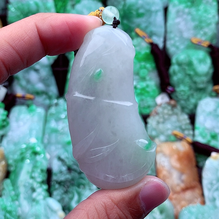 翡翠吊坠(不含链)未镶嵌