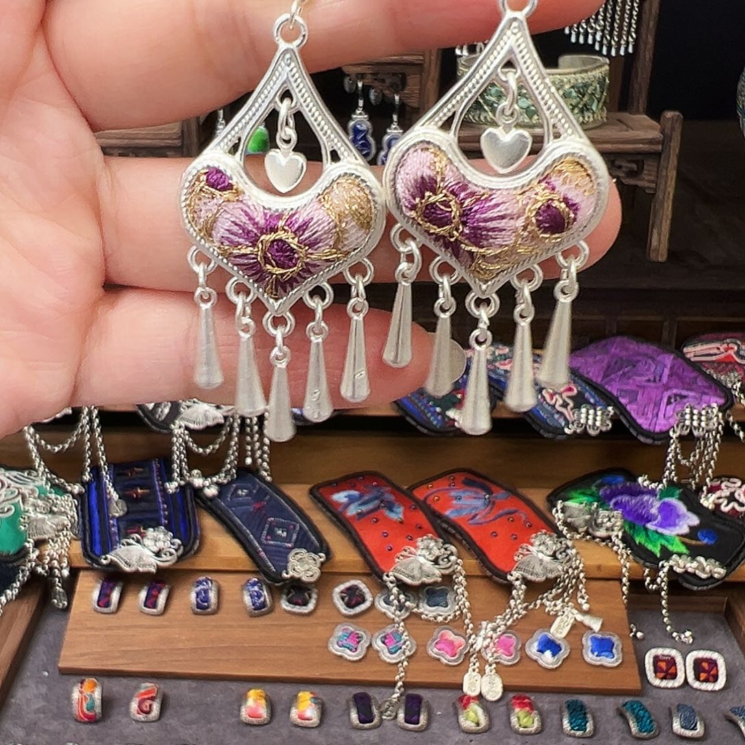 织绣手工刺绣工艺品