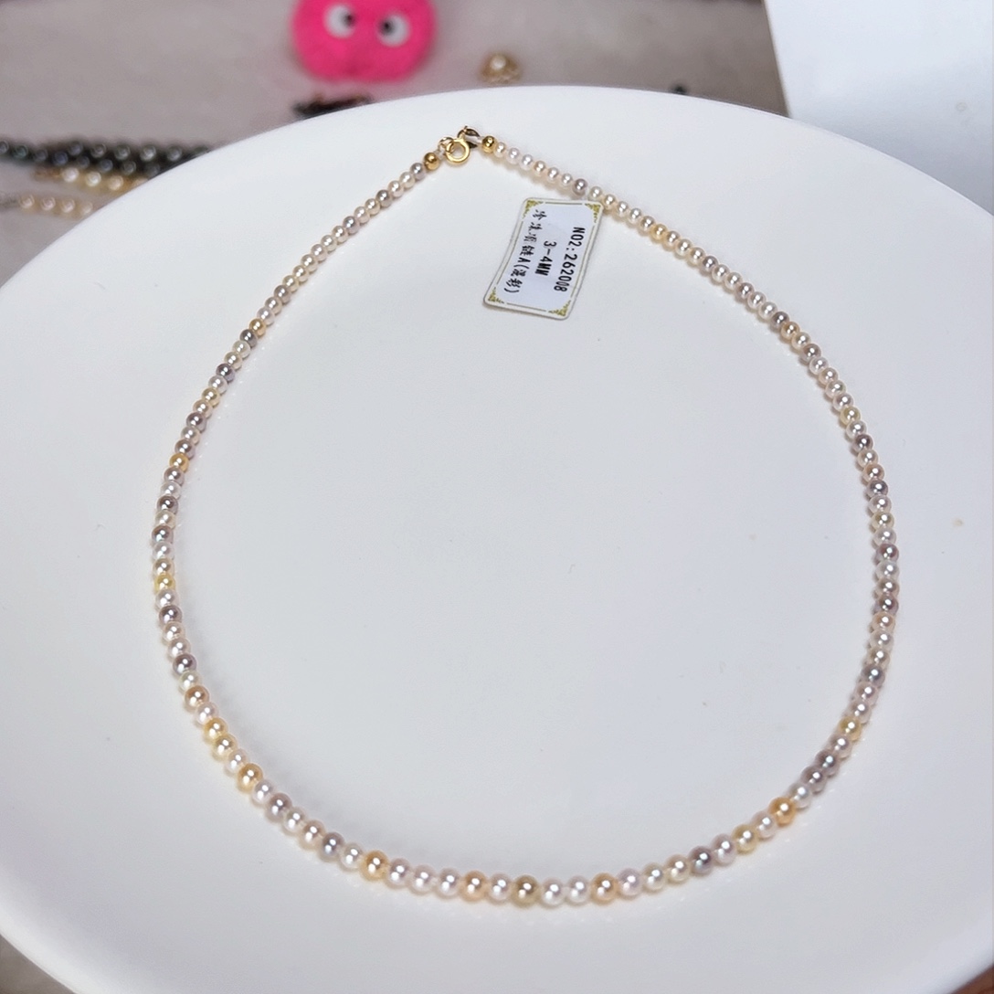 海水珍珠颈饰18K金镶嵌