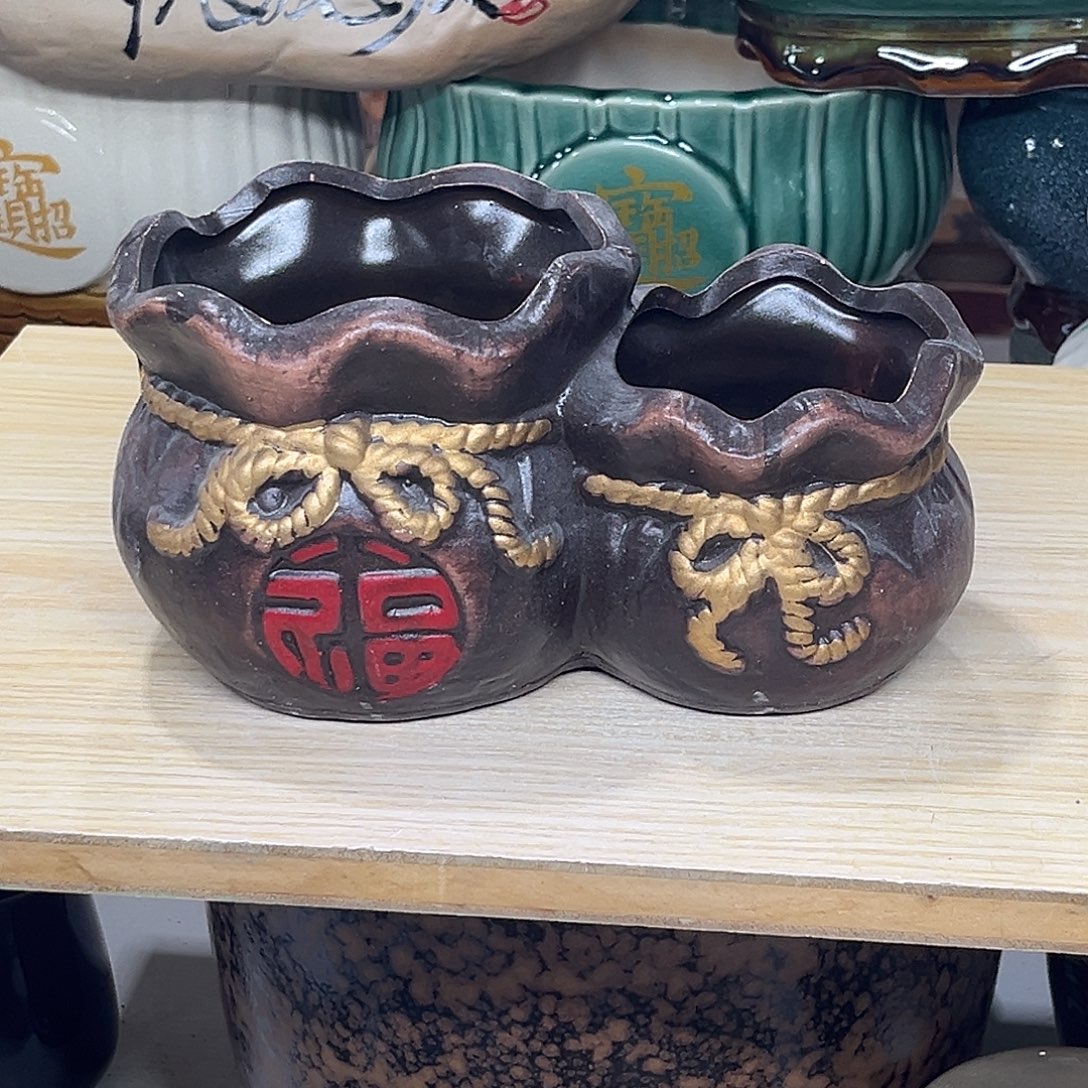 陶瓷绿植多肉微瑕花盆