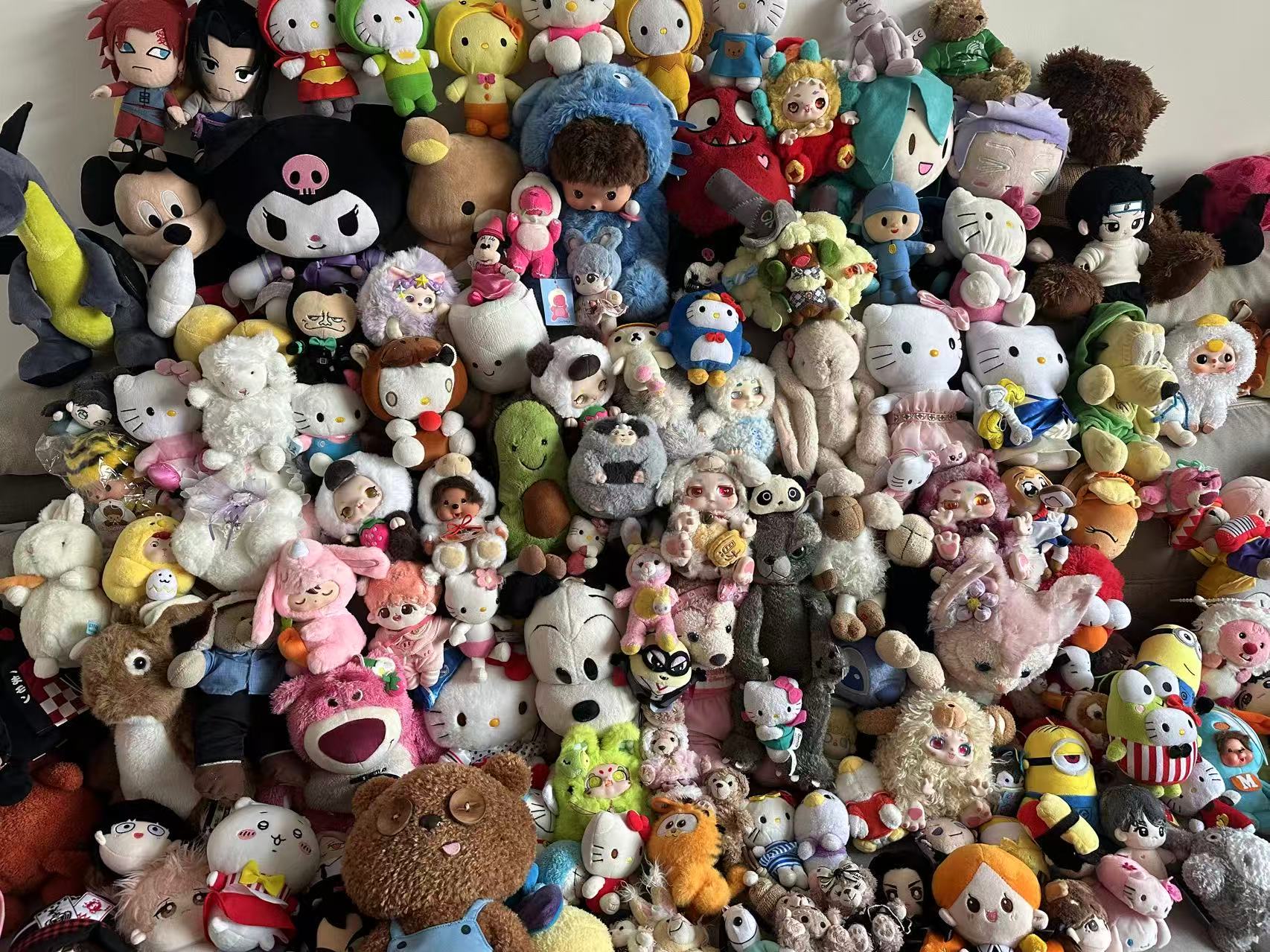 中古毛绒玩具（默认微瑕定制商品）未选款直接下单发随机小物件