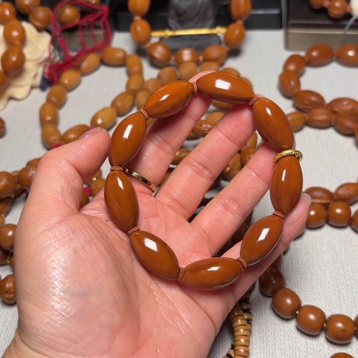 橄榄核手串/手链1.3光珠