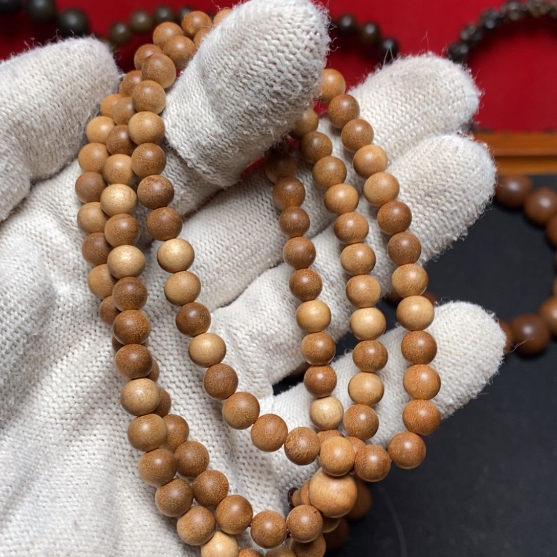 檀香木其他06横纹 老山檀香 椭圆处理