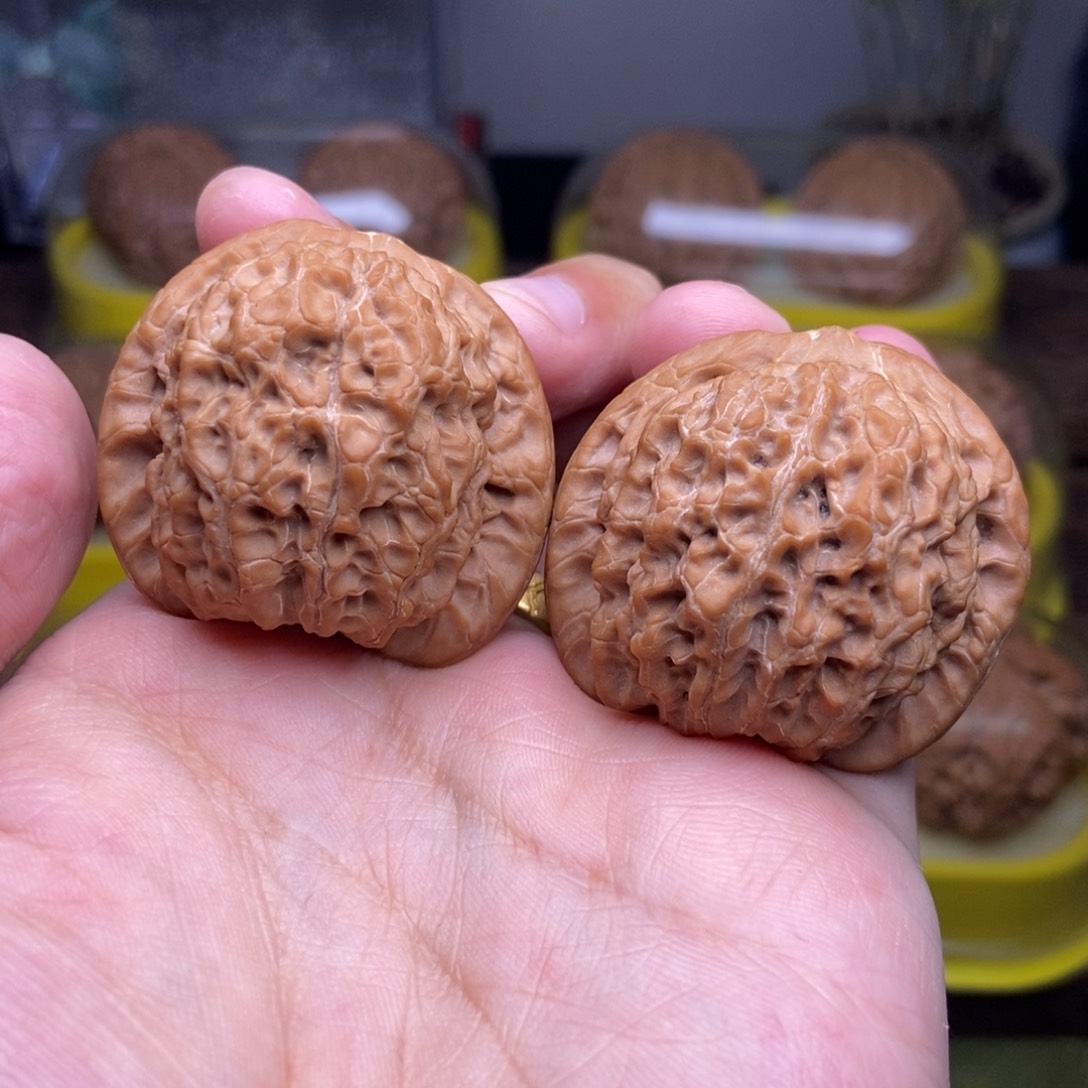 文玩核桃吊坠39尺血麒麟精品对