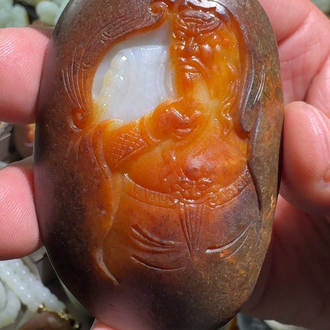 和田玉颈饰未镶嵌变****林