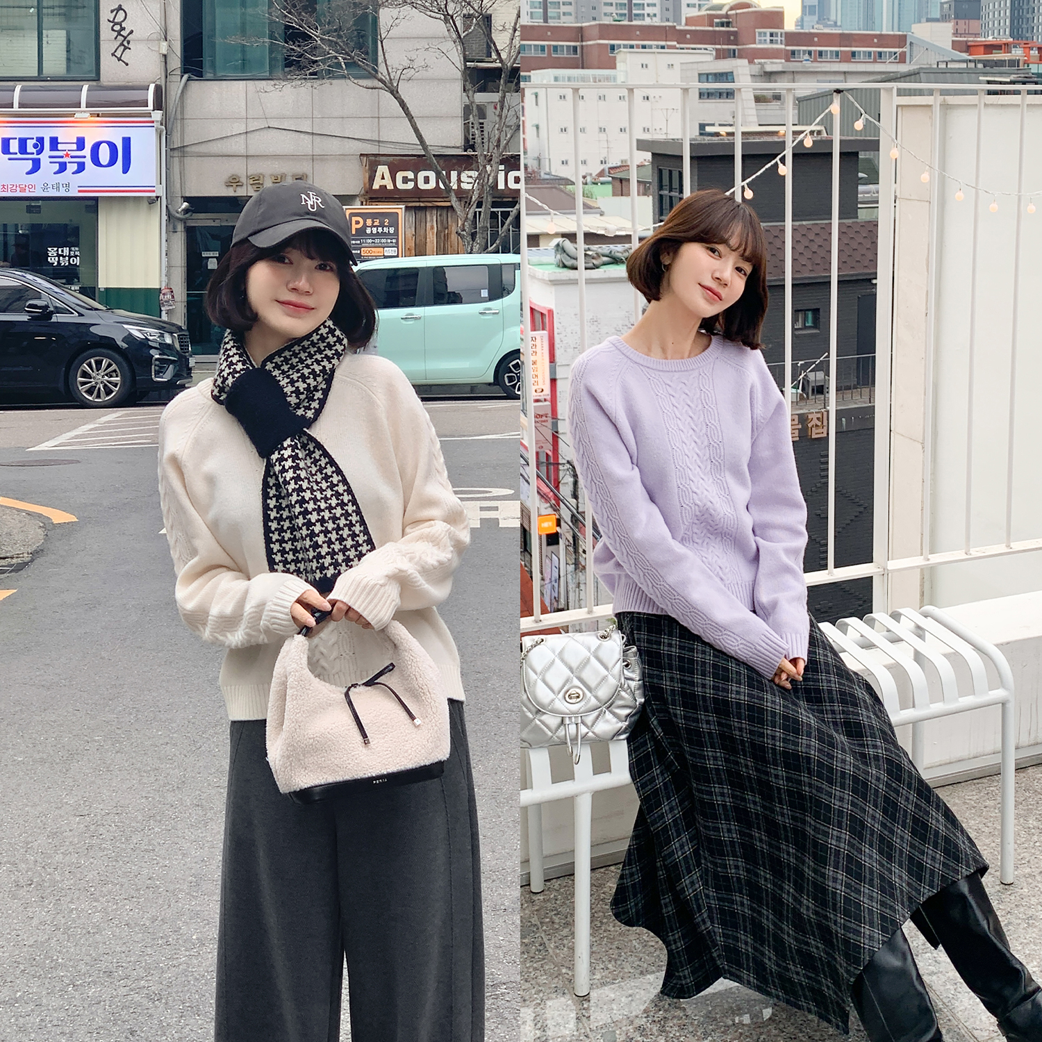 【新品现货】【织梦薰衣草】FS512S094麻花针织毛衣-zy