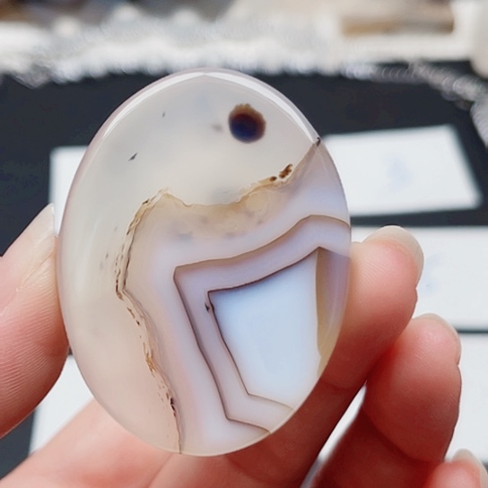 玛瑙/玉髓珠宝半成品未镶嵌