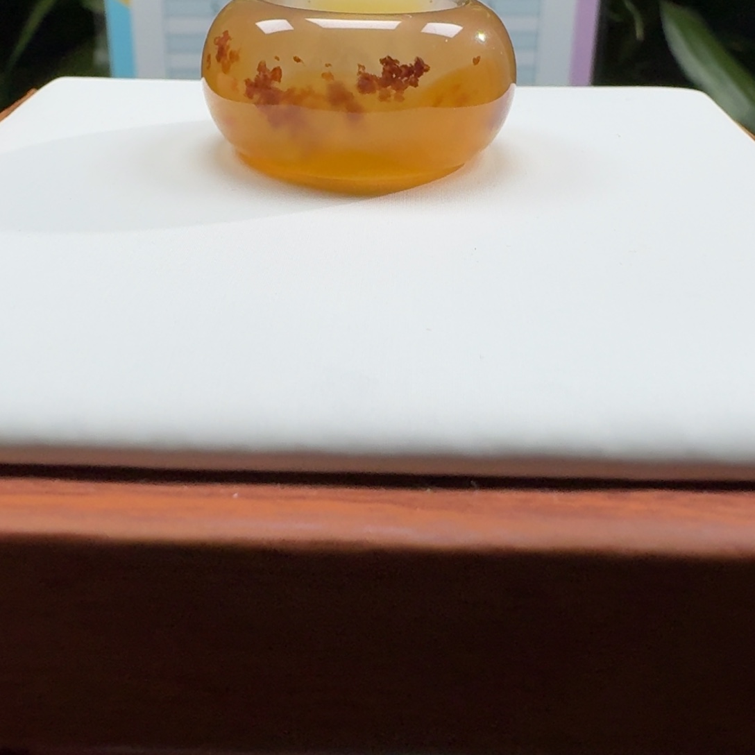 玛瑙/玉髓未镶嵌戒指Z17.9港17