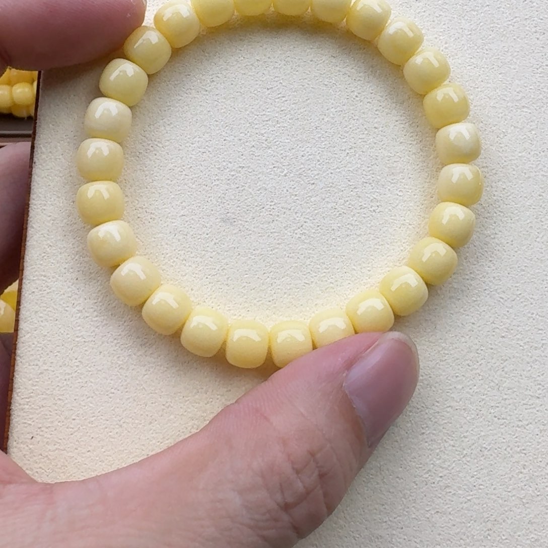 琥珀手链未镶嵌蜜蜡手串