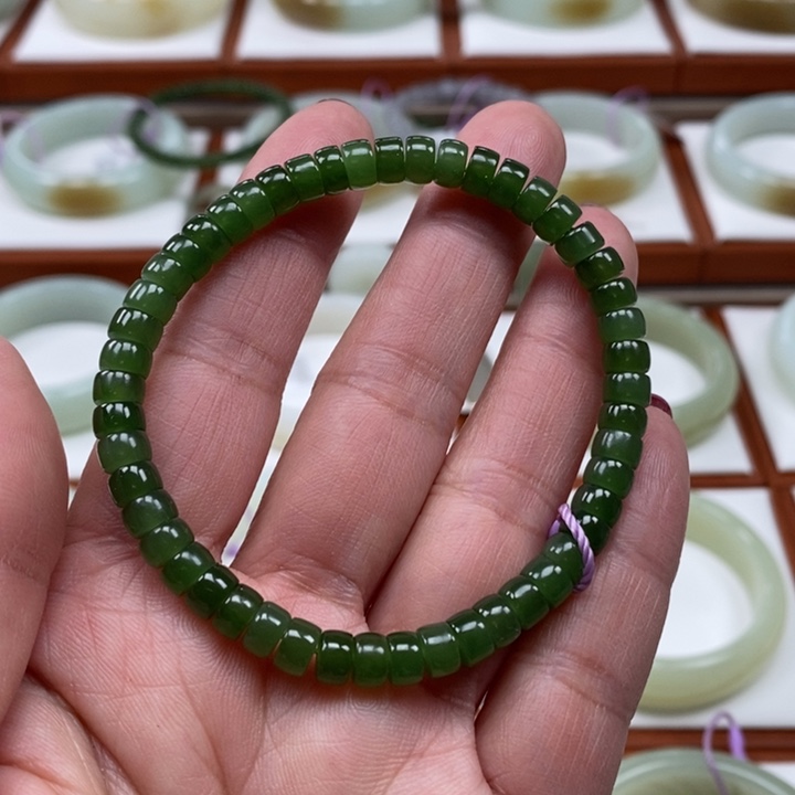 和田玉手链未镶嵌