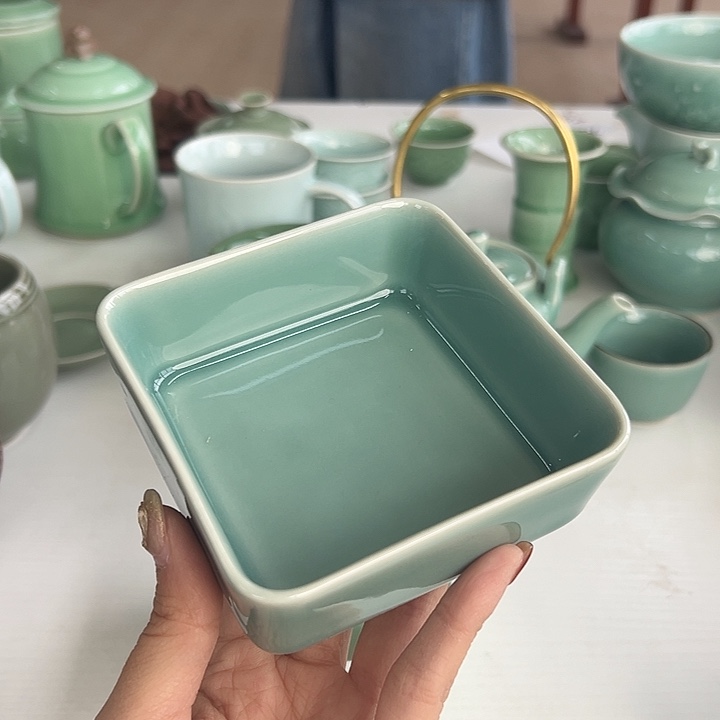 小米茶器龙泉青瓷