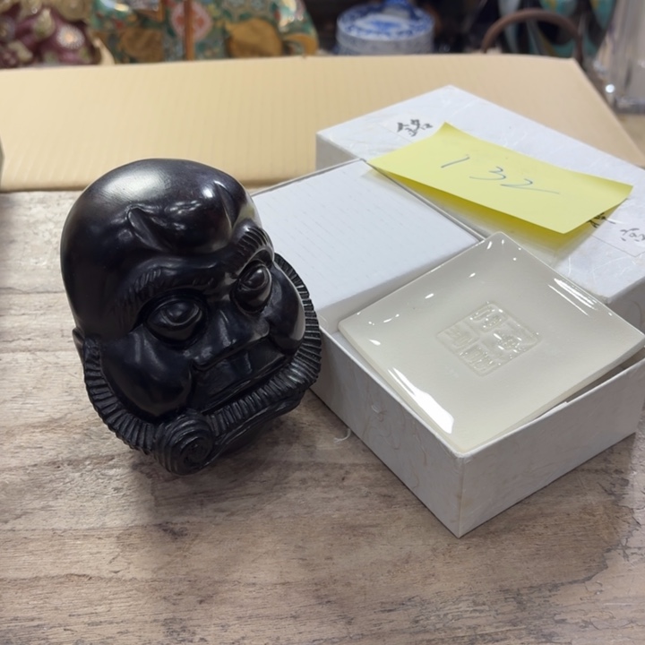 陶瓷古美术置物摆件