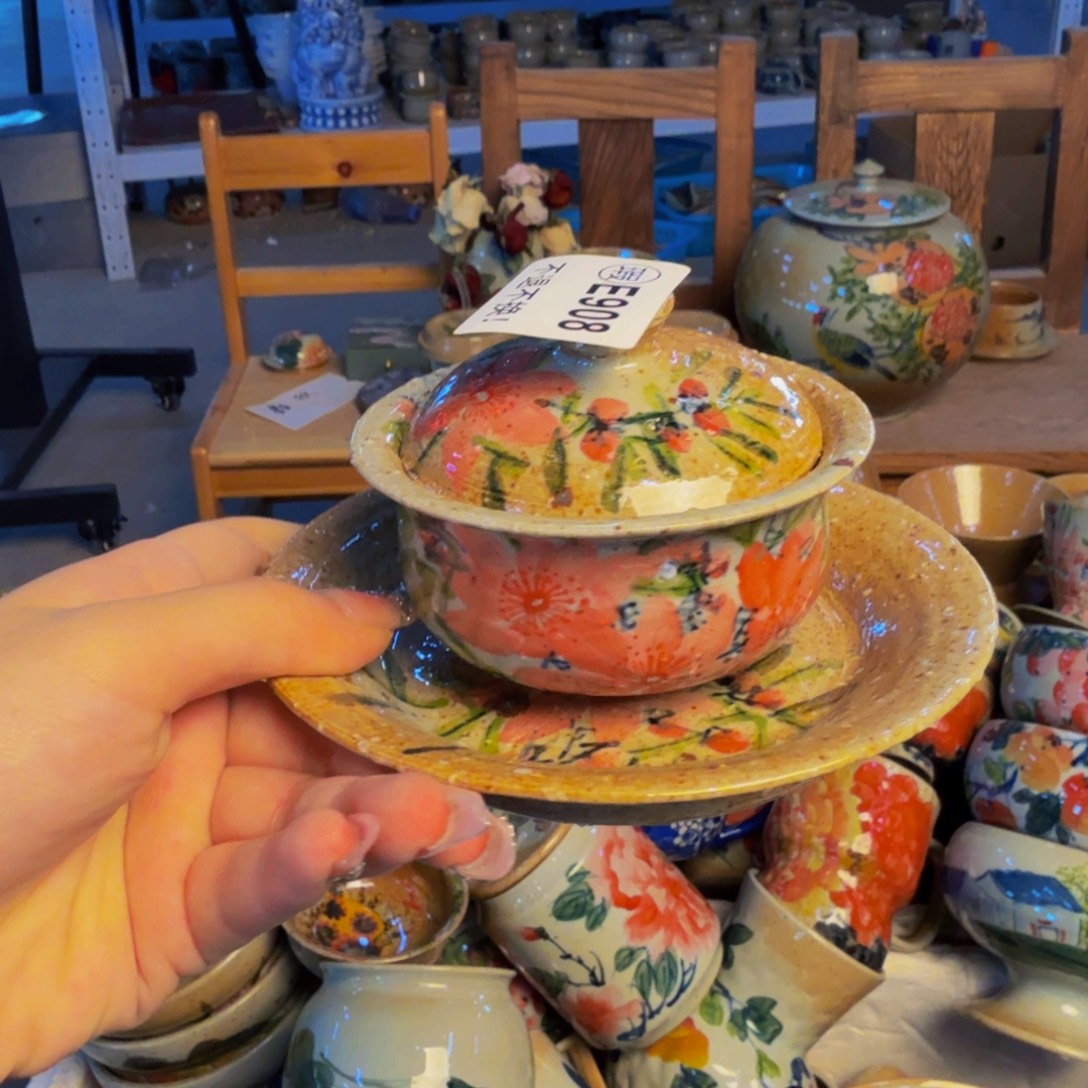 瓷片景德镇陶瓷手工手绘