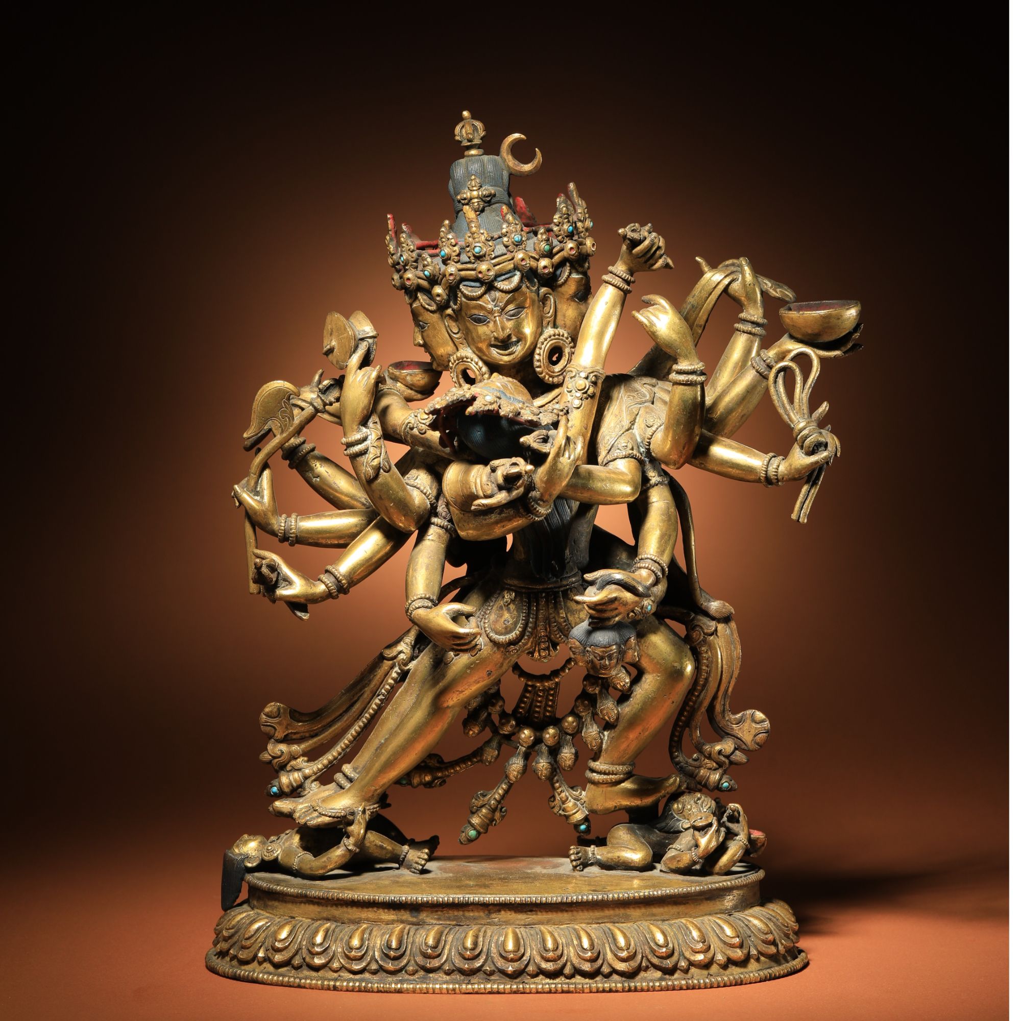 【2025春拍佛像】3025,清 铜摆件