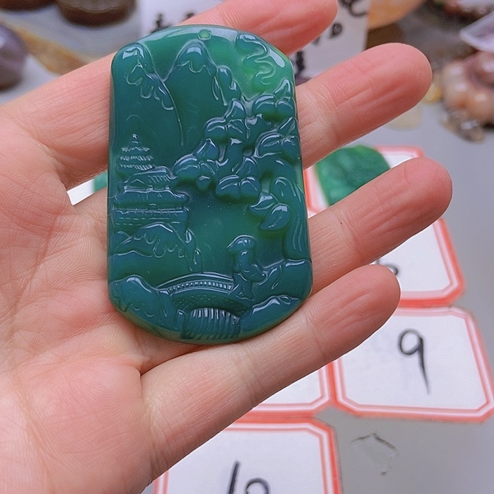 【闪购商品】未镶嵌玛瑙/玉髓珠宝半成品善*缘