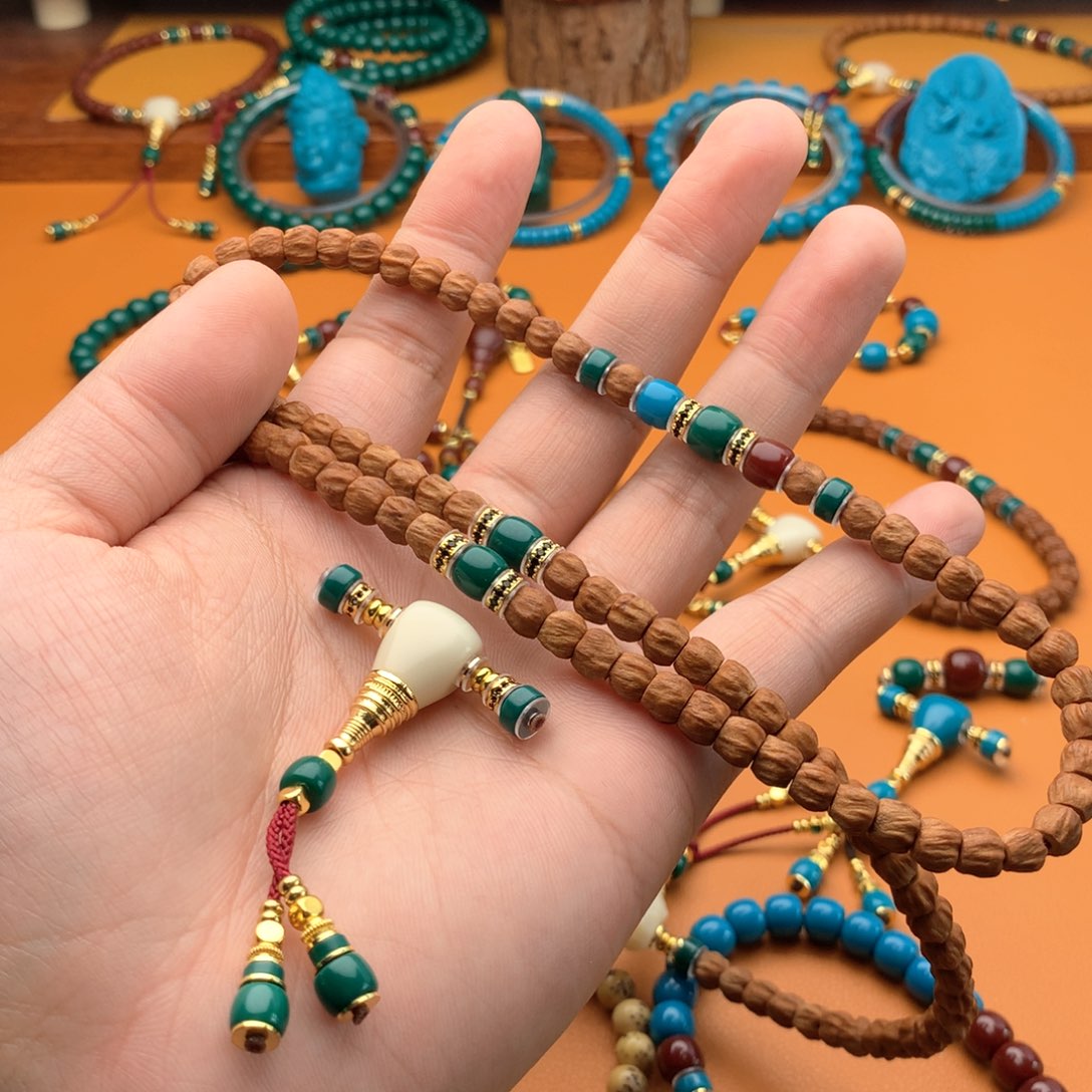 颈饰琉璃海***底尺寸直径7