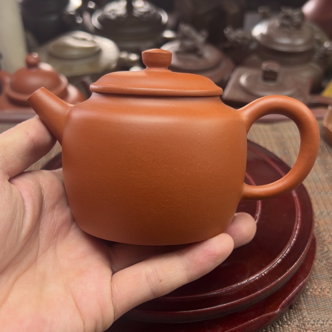 茶壶紫砂宜兴原矿紫砂壶200毫升容量